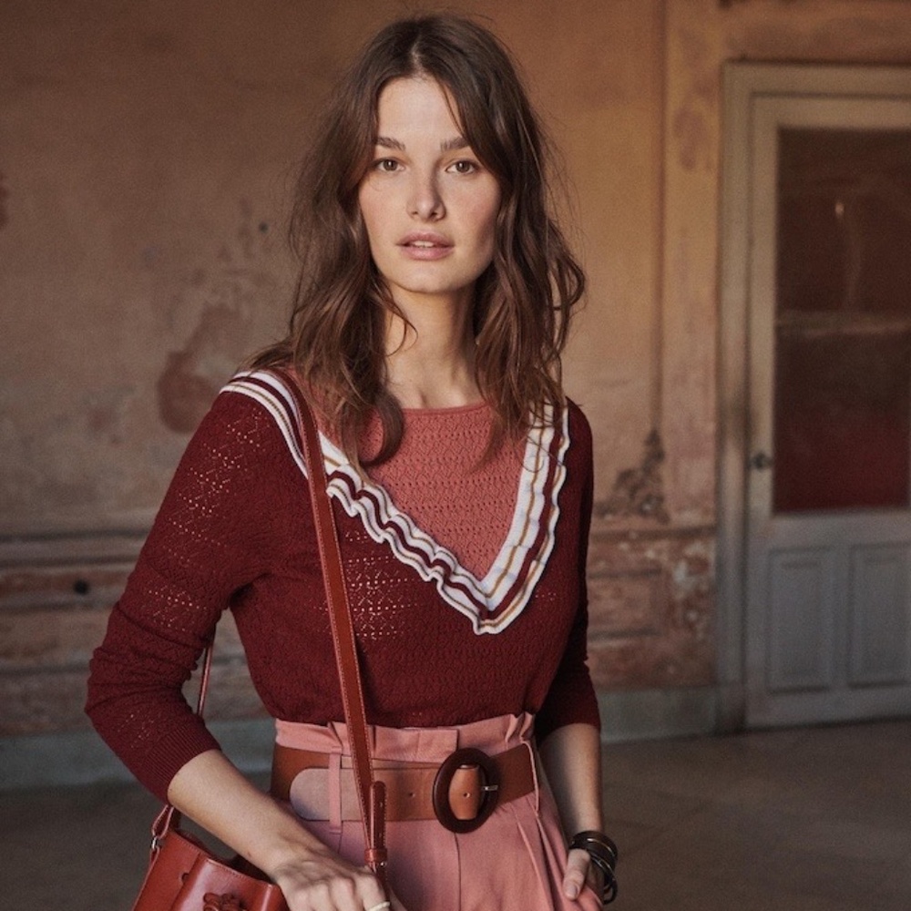 NEW Sezane Mael Sweater